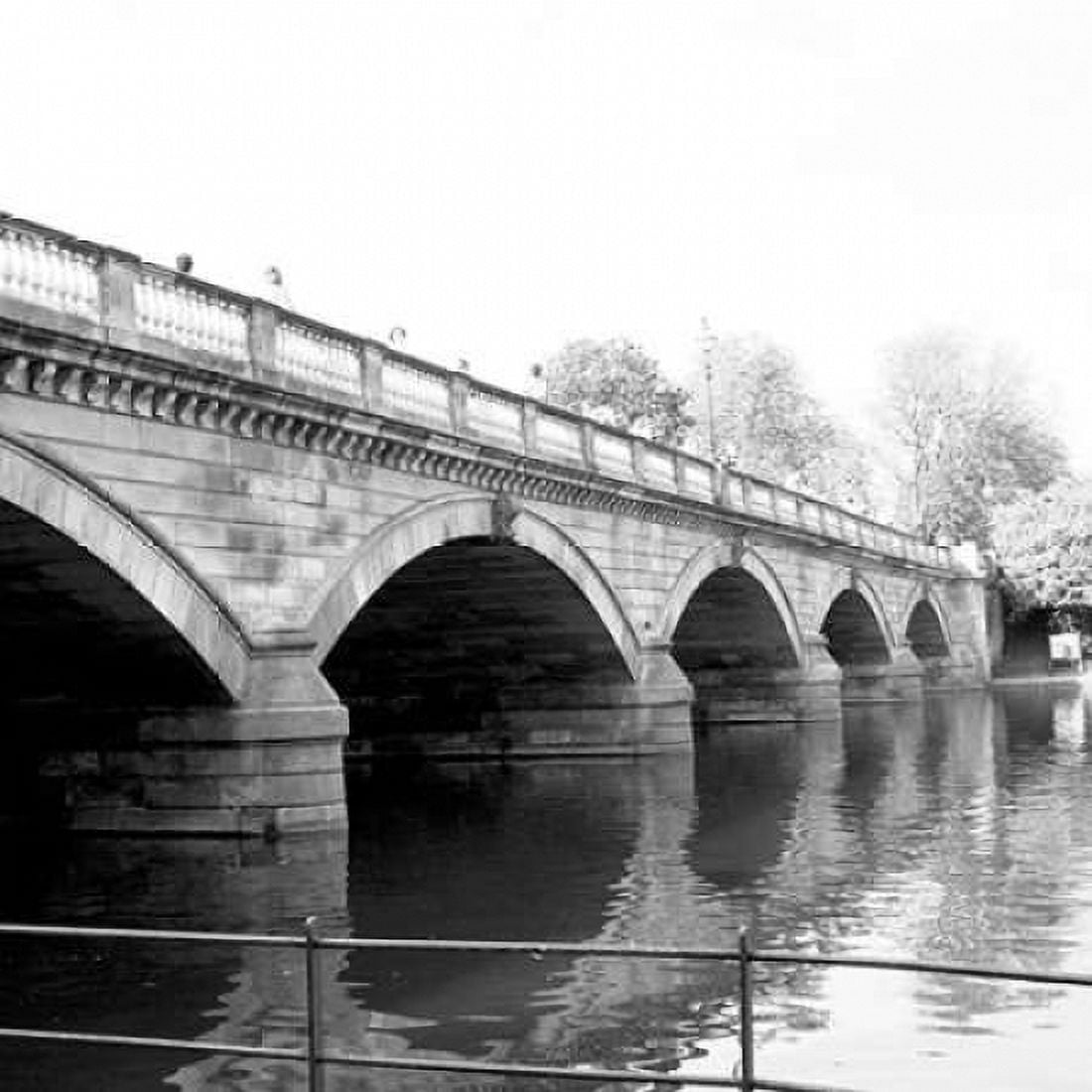 Posterazzi Hyde Park Bridge Canvas Art - Emily Navas (24 x 24)