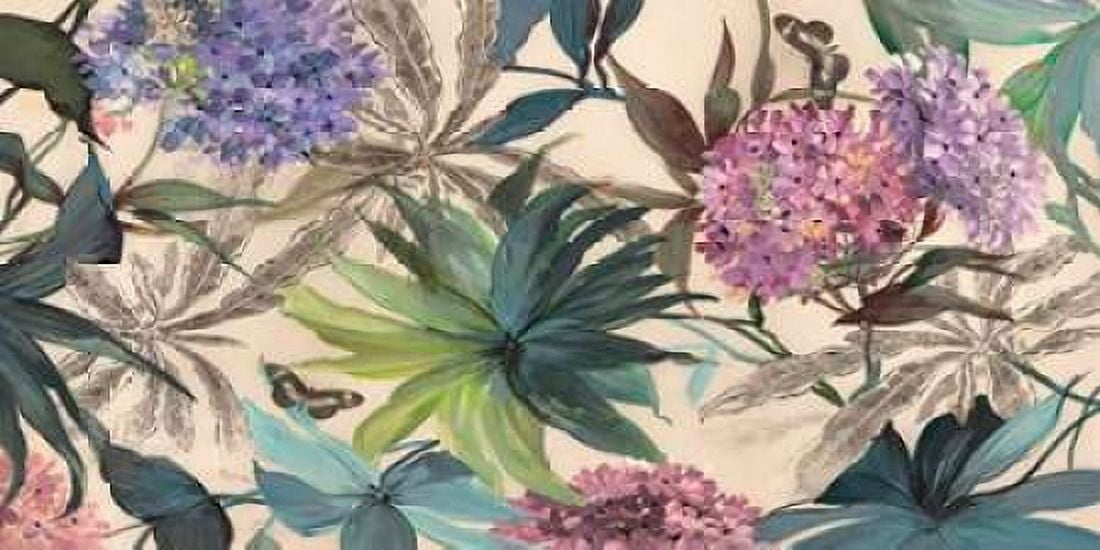 Posterazzi Hydrangeas Panel Canvas Art - Eve C Grant (24 x 48)