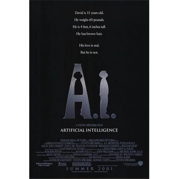 Posterazzi  I Artificial Intelligence Movie Poster - 11 x 17 in.