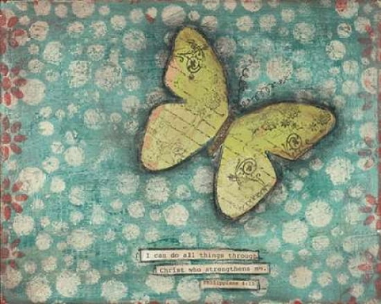 Posterazzi I Can Do All Things Canvas Art - Cassandra Cushman (24 x 30)