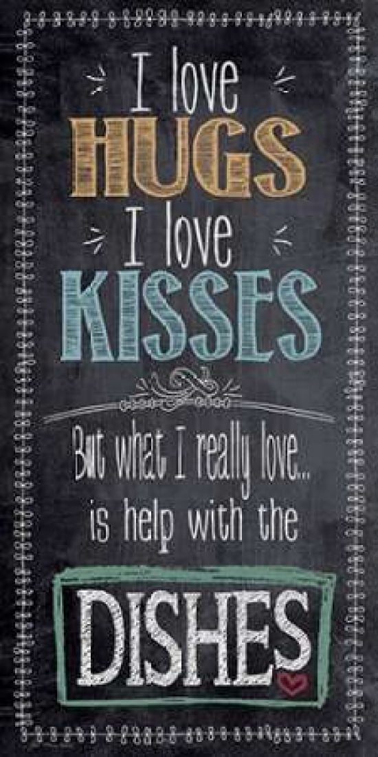 Posterazzi I Love Canvas Art - Jo Moulton (10 x 20)