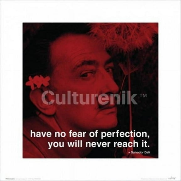 Posterazzi IMPSS107 Salvador Dali Perfection Poster Print - 16 x 16 in.