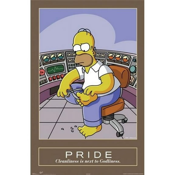 Posterazzi IMPST4490R Simpsons - Pride Poster Print - 24 x 36 in.