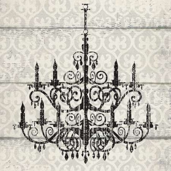 Posterazzi ITALY CHANDELIER II Canvas Art - Piper Ballantyne (24 x 24)