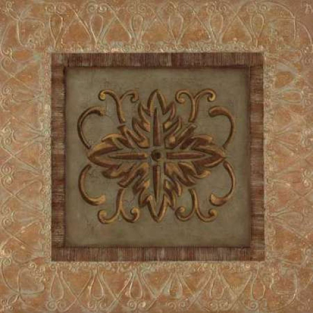 Posterazzi Iconic Gold I Canvas Art - Pamela Smith (24 x 24)
