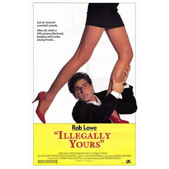 Posterazzi Illegally Yours Movie Poster - 11 x 17 in.