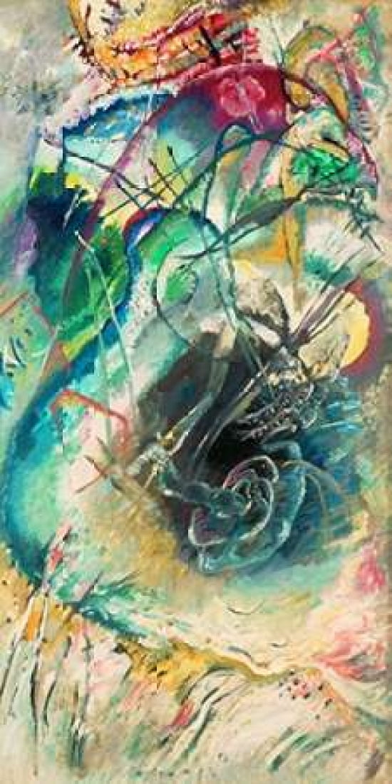 Posterazzi Improvisation sans titre Canvas Art - Wassily Kandinsky (10 x 20)