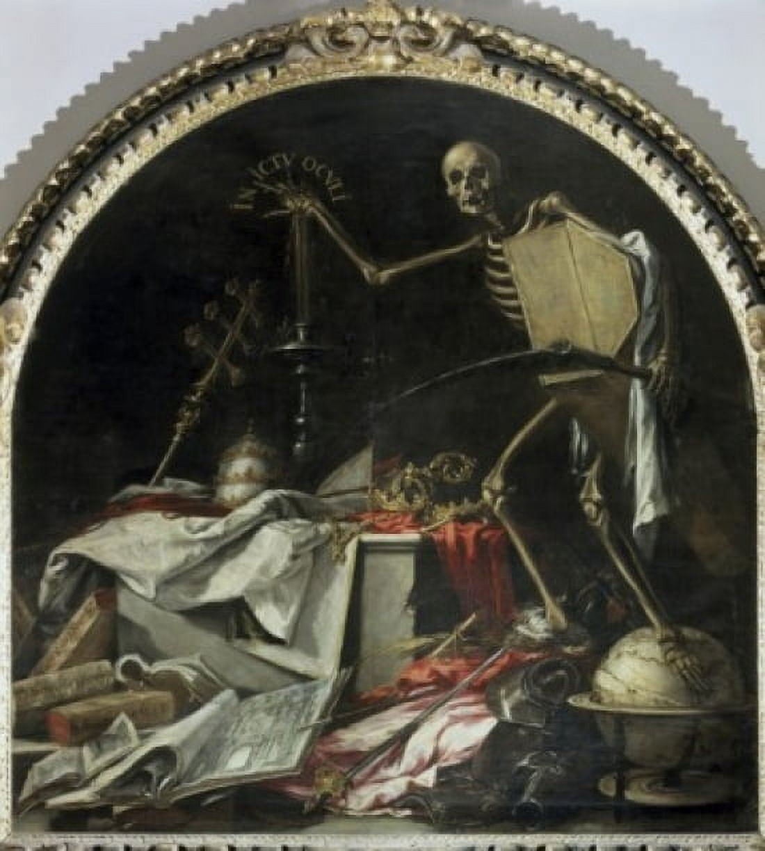 Posterazzi In Ictu Oculi 1671 Juan de Valdes Leal (1622-1690 Spanish) Oil on canvas Canvas Art - Juan de Valdes Leal (24 x 36)