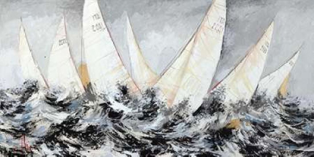 Posterazzi In alto mare Canvas Art - Luigi Florio (10 x 20)