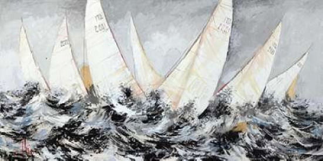 Posterazzi In alto mare Canvas Art - Luigi Florio (24 x 48)