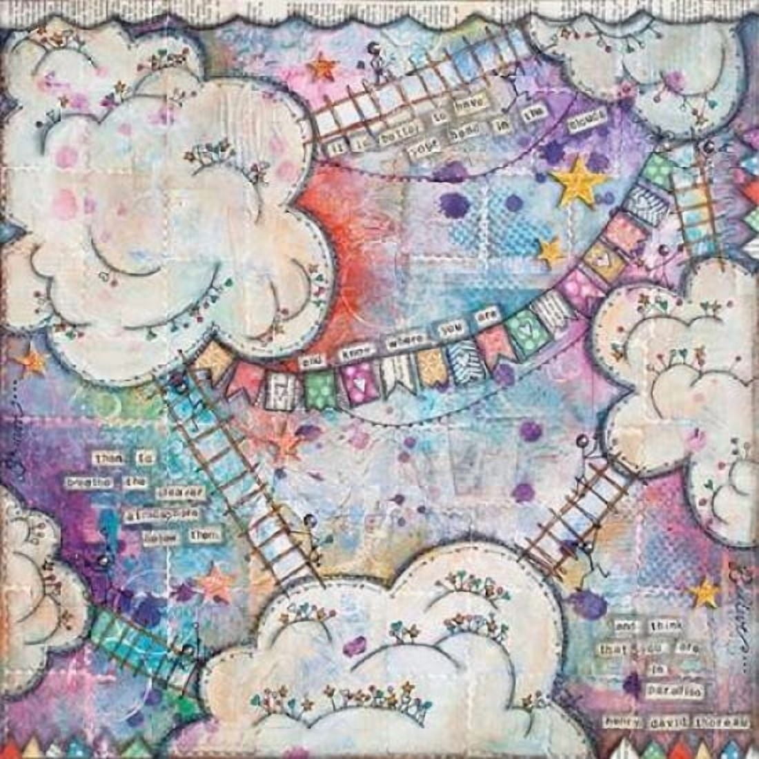 Posterazzi InThe Clouds Canvas Art - Denise Braun (24 x 24)