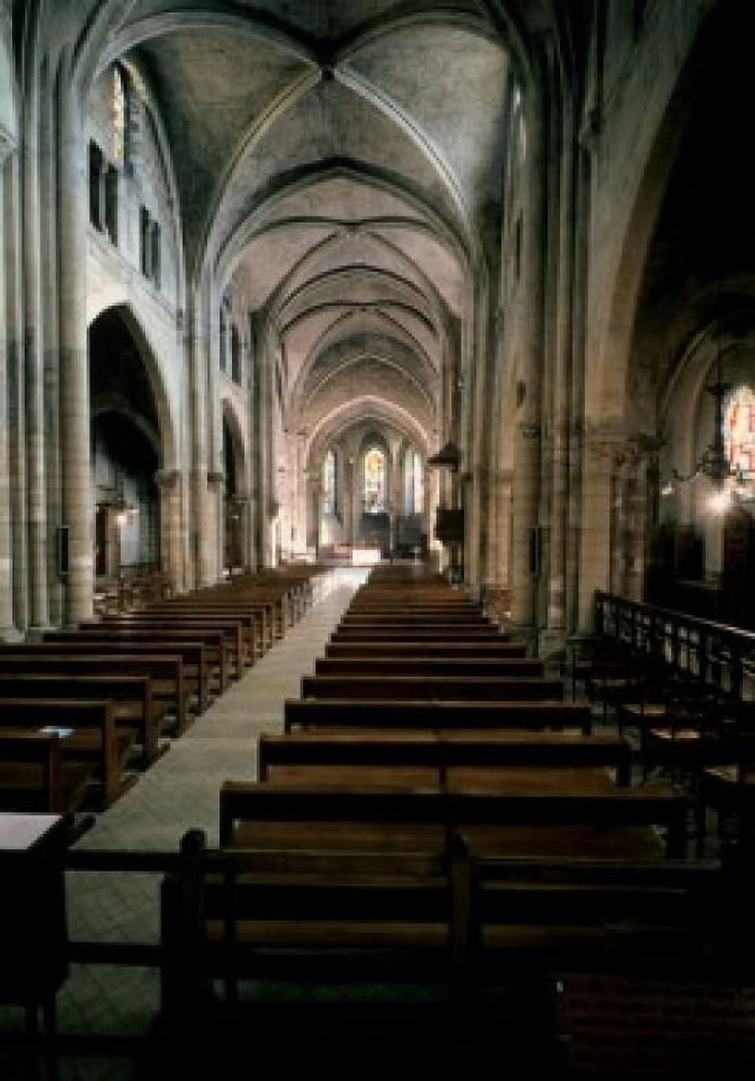 Posterazzi Interior View St Pierre de Montmartre Paris France Canvas Art -  (24 x 36)