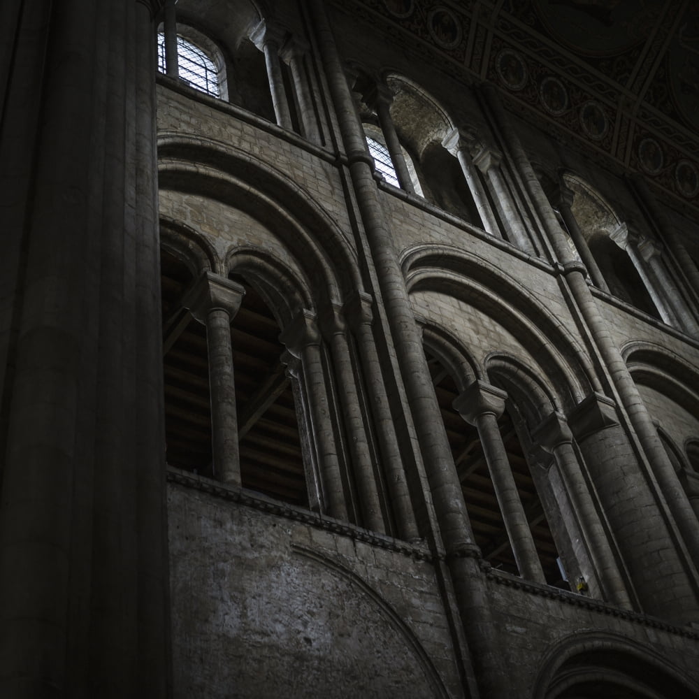 Posterazzi Interior of Ely Cathedral Cambridgeshire England Canvas Art - Robert Schenck  Design Pics (24 x 24)