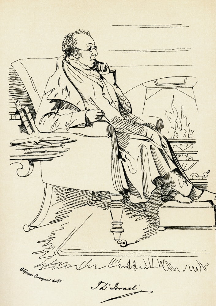 Posterazzi Isaac Disraeli 1766 Canvas Art - Ken Welsh Design Pics (26 x 36)