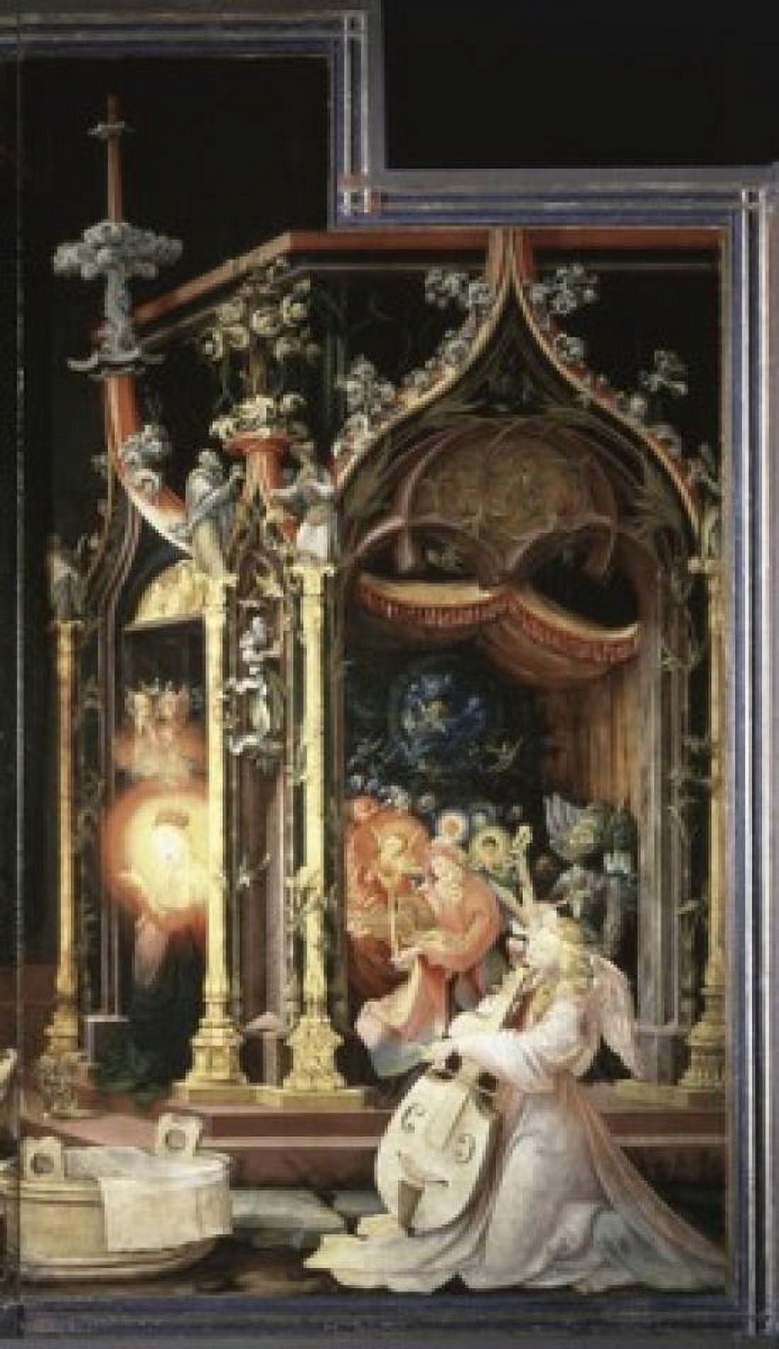 Posterazzi Isenheim Altarpiece Concert of Angels Matthias Grunewald (147080-1528) German Musee Unterlinden Colmar France Canvas Art - Matthias Grunewald (24 x 36)