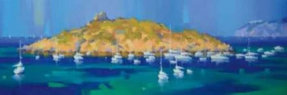 Posterazzi Island Canvas Art - Alex Hook Krioutchkov (12 x 36)