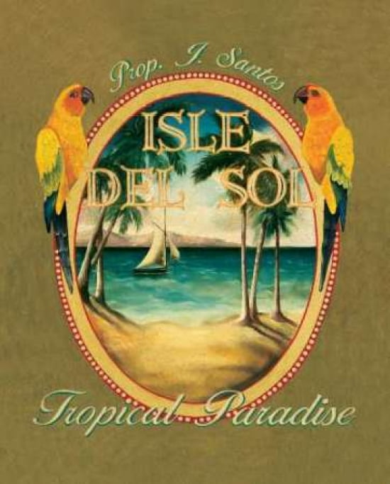 Posterazzi Isle del Sol Canvas Art - Catherine Jones (22 x 28)