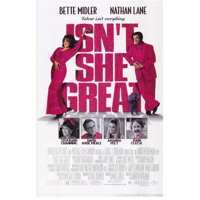 Posterazzi Isnt She Great Movie Poster - 27 x 40 in. - Walmart.com