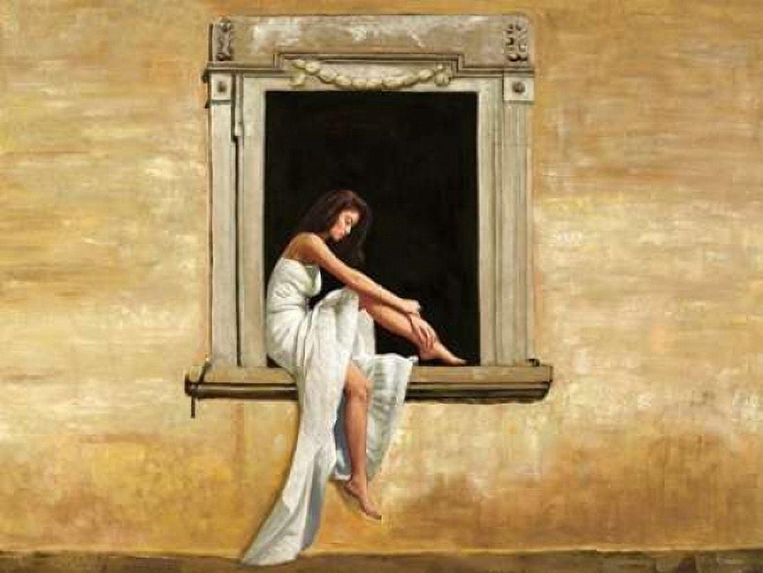 Posterazzi Italian Afternoon Canvas Art - Pierre Benson (22 x 28)