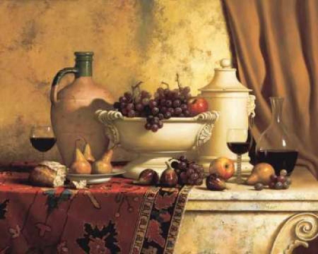 Posterazzi Italian Feast Canvas Art - Loran Speck (24 x 30)