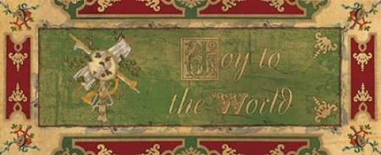 Posterazzi JOY TO THE WORLD PANEL Canvas Art - Artique Studio (10 x 20)