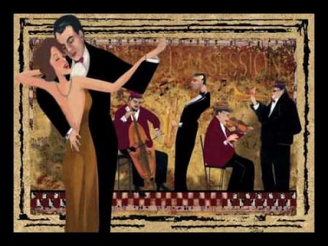 Posterazzi Jam Session I Canvas Art - Inc CW Designs (18 x 24)