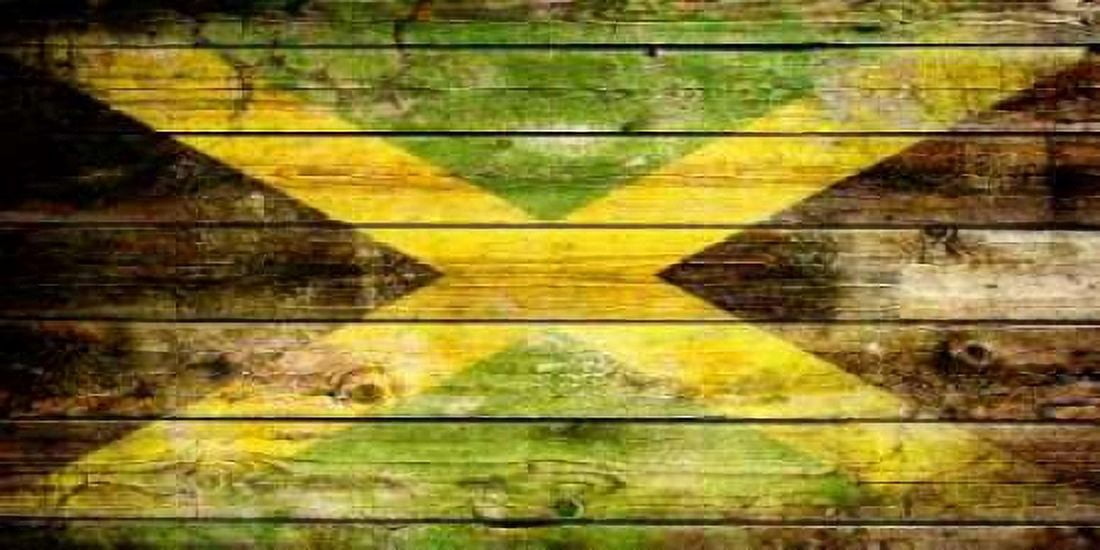 Posterazzi Jamaica 2 Canvas Art - John H Robins (24 x 48)