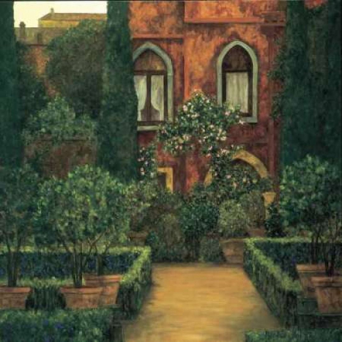 Posterazzi Jardin Verona Canvas Art - Montserrat Masdeu (24 x 24)
