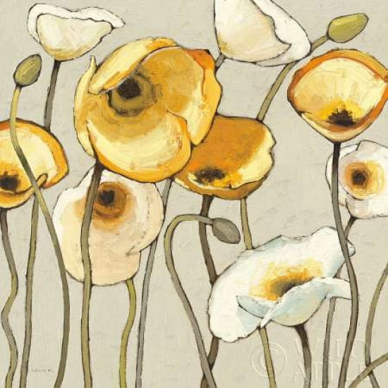 Posterazzi Jaune Gris II Canvas Art - Shirley Novak (24 x 24)
