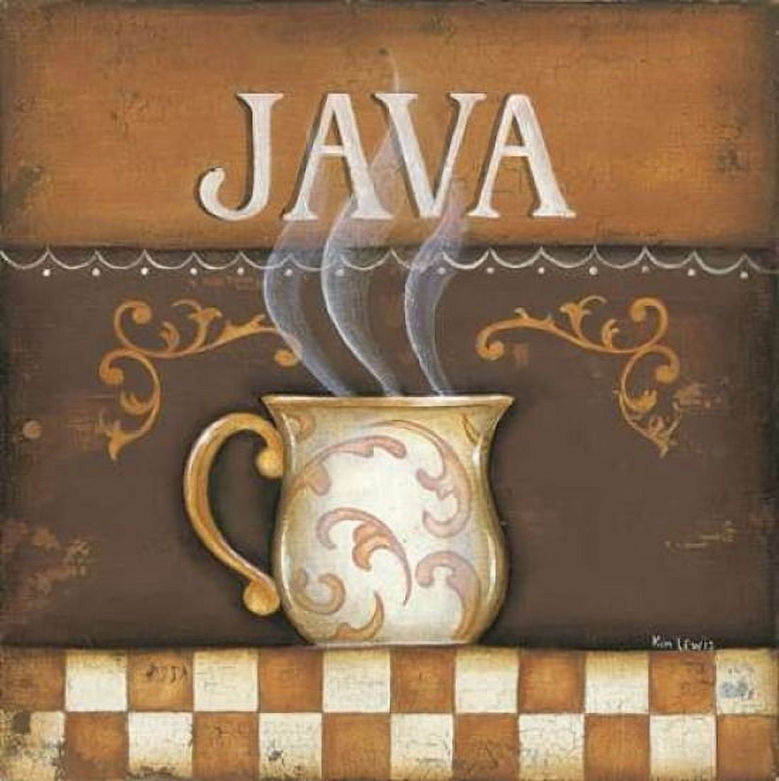 Posterazzi Java Canvas Art - Kim Lewis (24 x 24)