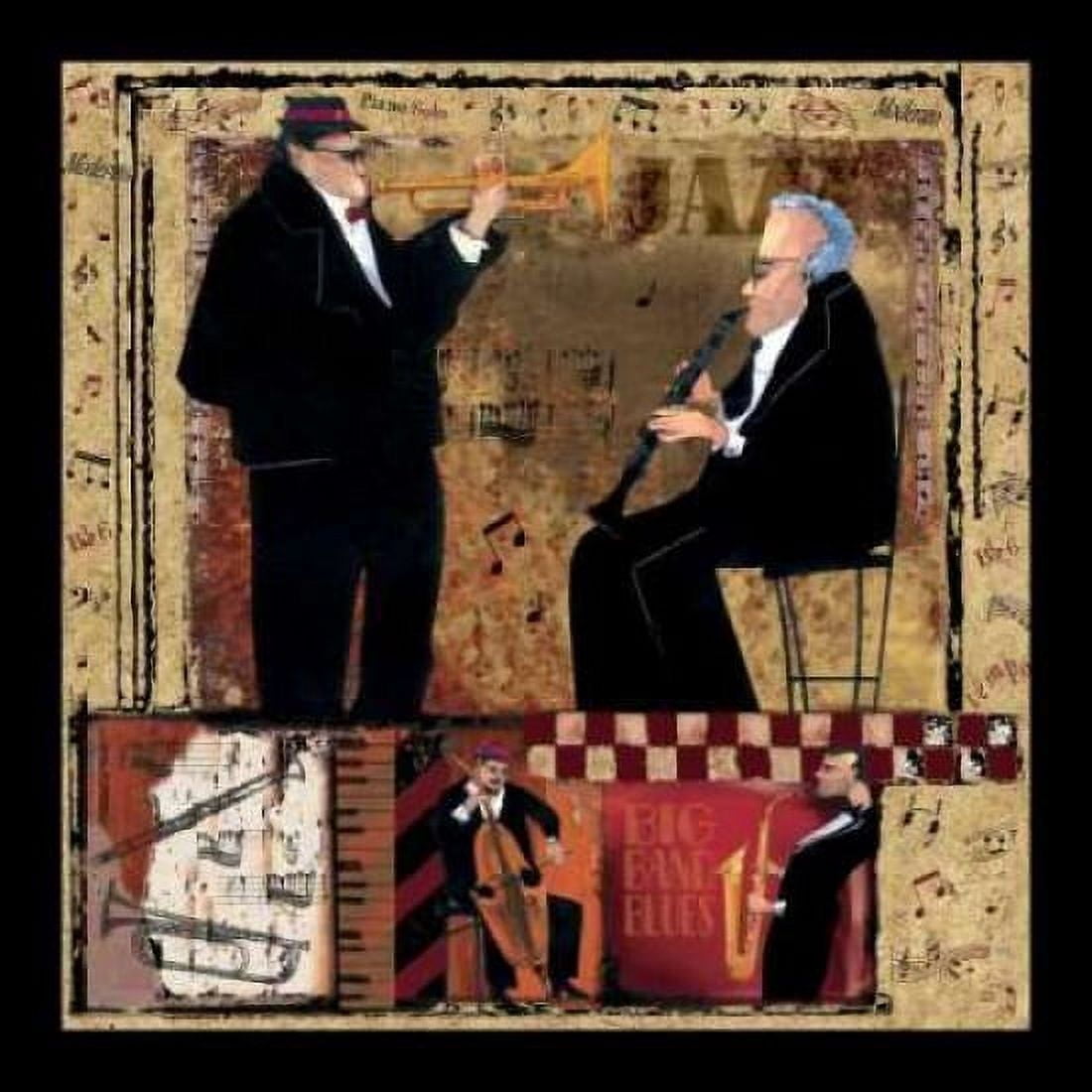 Posterazzi Jazz Trumpet Canvas Art - Inc CW Designs (24 x 24)
