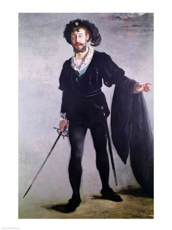 Posterazzi Jean Baptiste Faur Canvas Art - Edouard Manet (24 x 36)