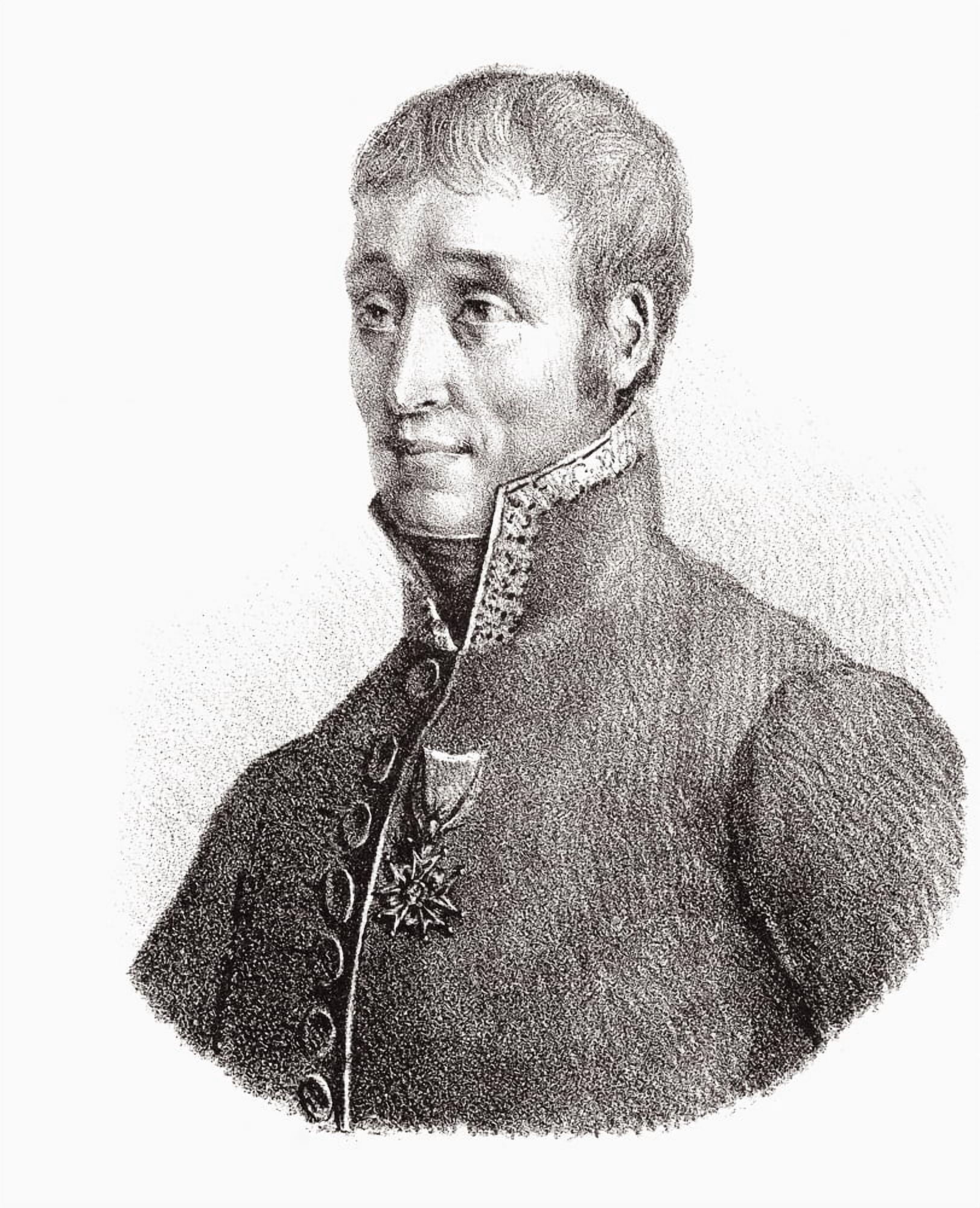 Posterazzi Jean-Marie-Joseph Coutelle1748 -1835 French Engineer Scientist And Pioneer Of Ballooning Canvas Art - Ken Welsh Design Pics (26 x 32)