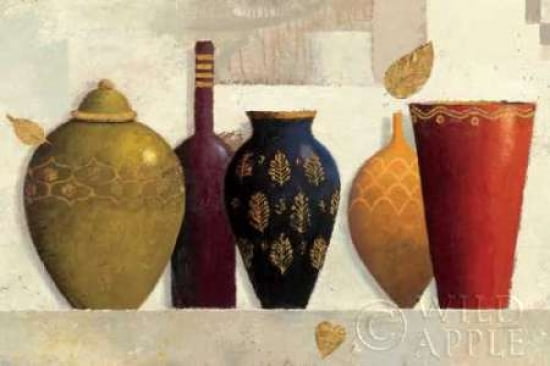 Posterazzi Jeweled Vessels Canvas Art - James Wiens (24 x 36)