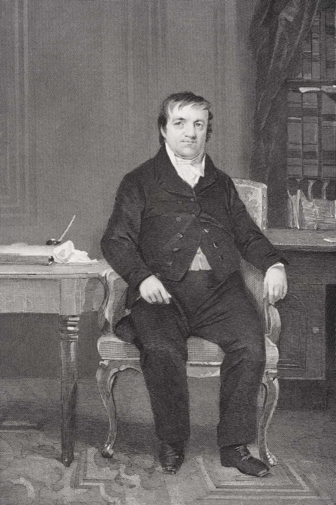 Posterazzi John Jacob Astor 1763-1848 German-Born American Fur Magnate And Financier Who Founded American Fur Company From Painting By Alonzo Chappel Canvas Art - Ken Welsh Design Pics (22 x 34)