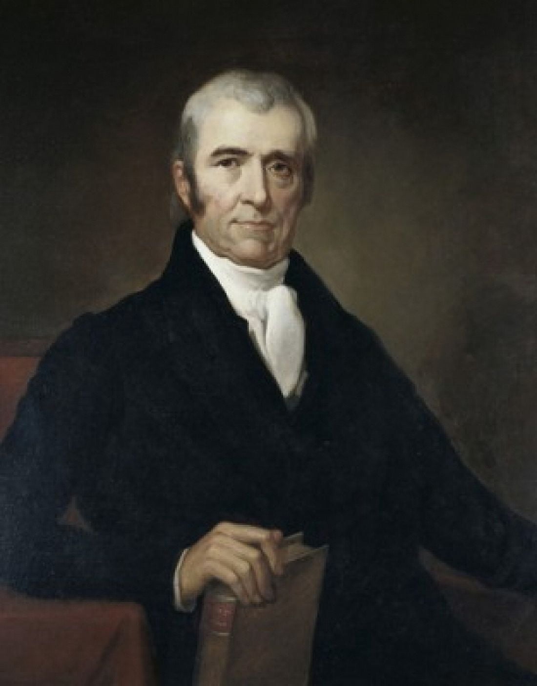 Posterazzi John Marshall James Reid Lambdin (1807-1889 American) Oil on canvas National Gallery of Art Washington DC USA Canvas Art - James Reid Lambdin (24 x 36)