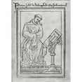 thumbnail image 1 of Posterazzi John of Wallingford, Infirmarius At St Albans, Abbey, England, After The Drawing Attributed to Matthew Parish From The Book Short History of The English People by J.R., 1 of 3