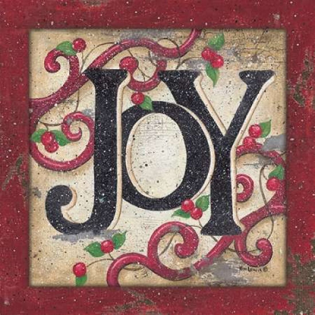Posterazzi Joy Canvas Art - Kim Lewis (24 x 24)