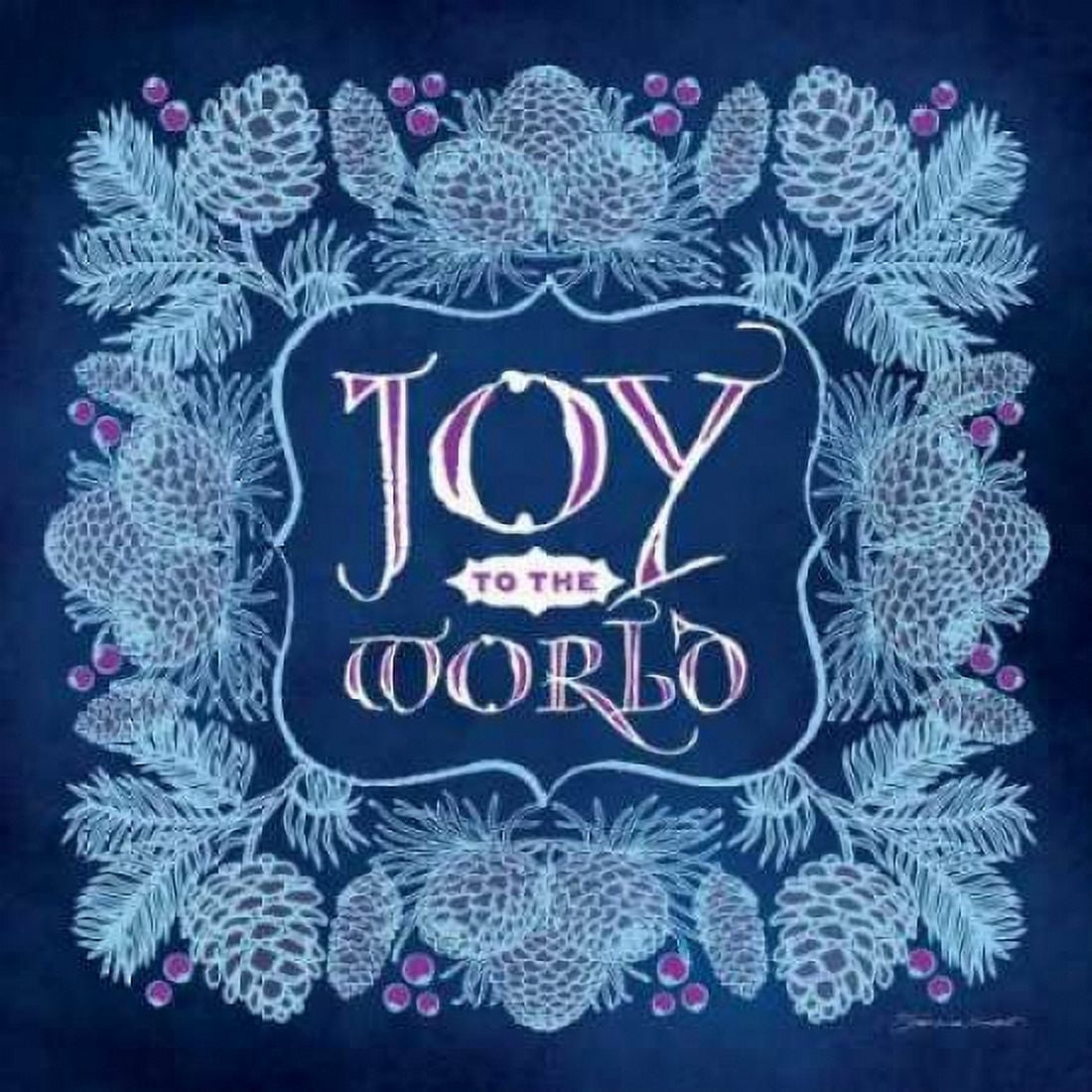 Posterazzi Joy Til the World Canvas Art - Stephanie Marrott (24 x 24)