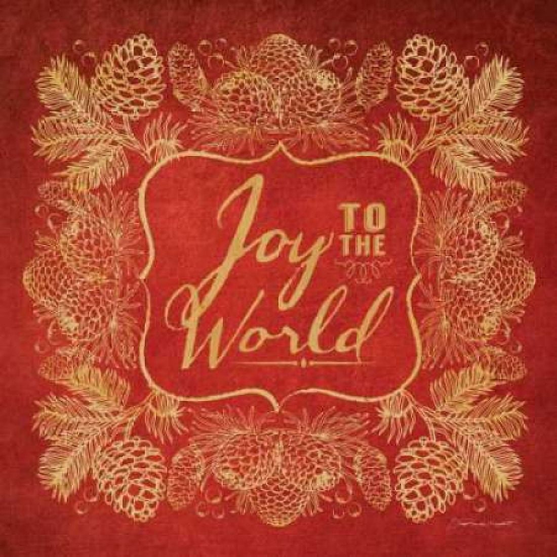Posterazzi Joy to the World Canvas Art - Stephanie Marrott (24 x 24)
