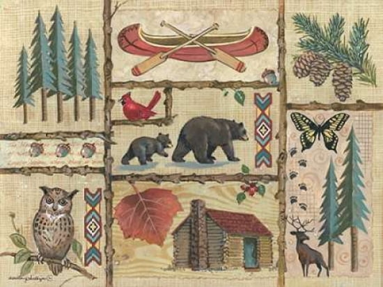 Posterazzi Joys of Camping Canvas Art - Anita Phillips (18 x 24)