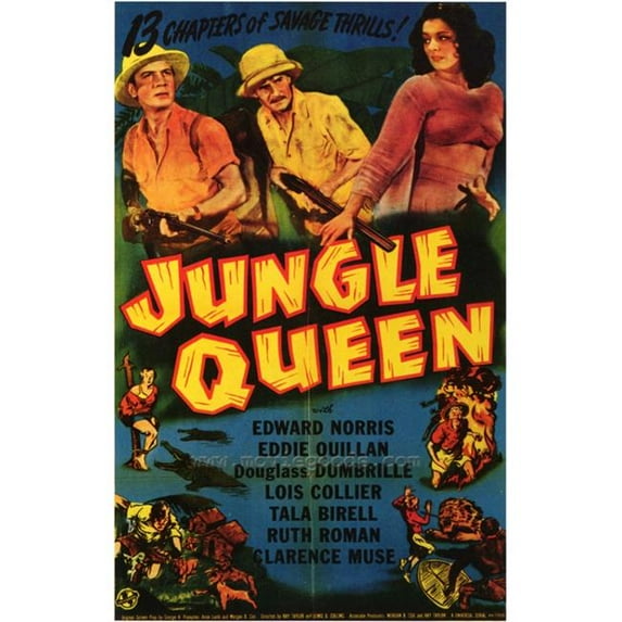 Posterazzi Jungle Queen Movie Poster - 27 x 40 in.