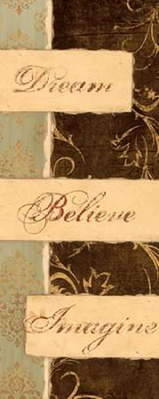 Posterazzi KEEP THE FAITH I Canvas Art - Piper Ballantyne (24 x 48)