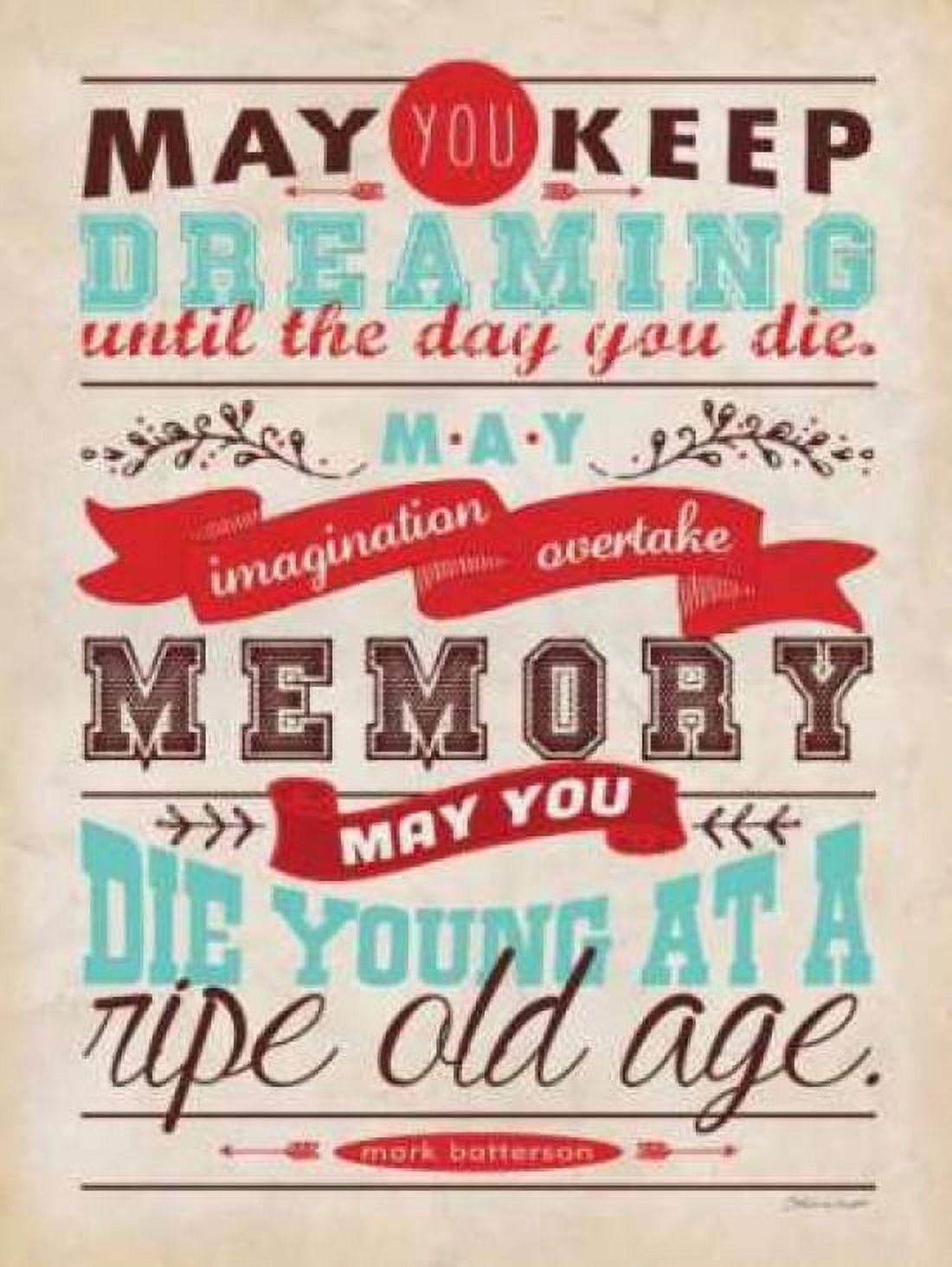 Posterazzi Keep Dreaming Canvas Art - Stephanie Marrott (18 x 24)