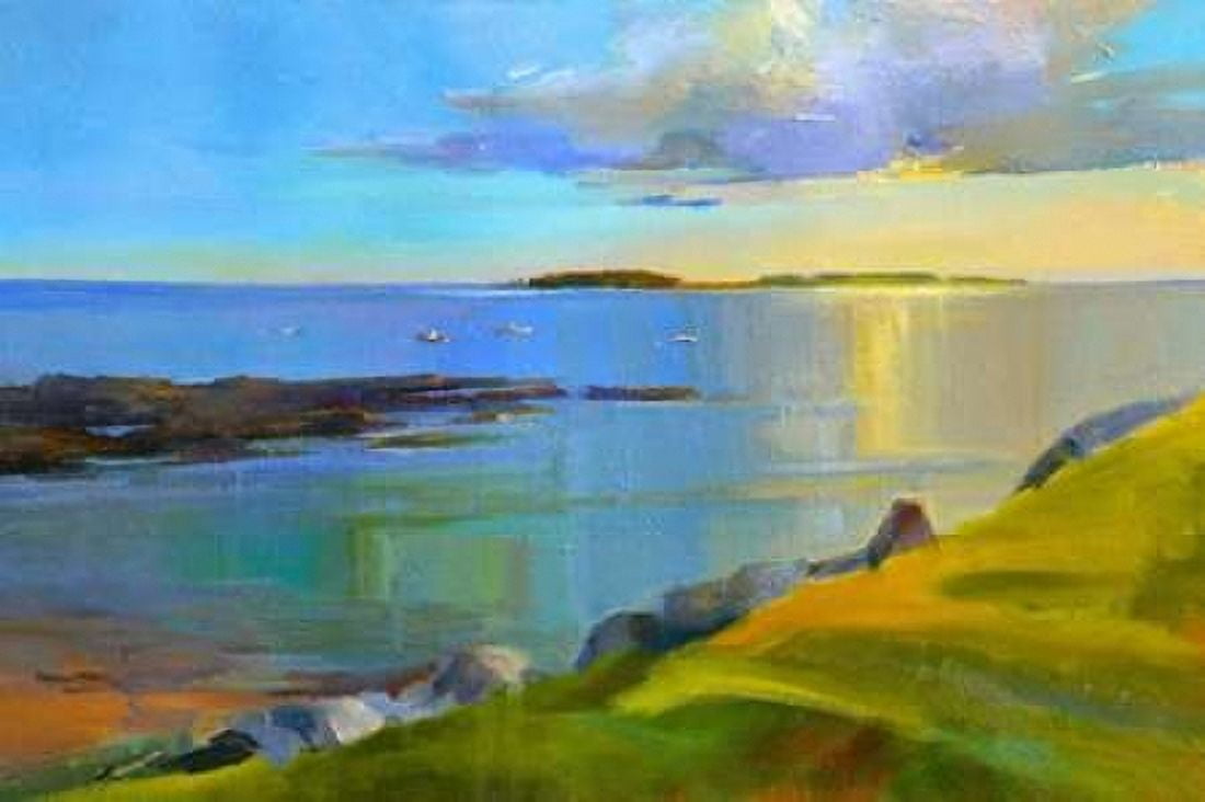Posterazzi Kettle Cove Boats 2 Canvas Art - Holly Ready (24 x 36)