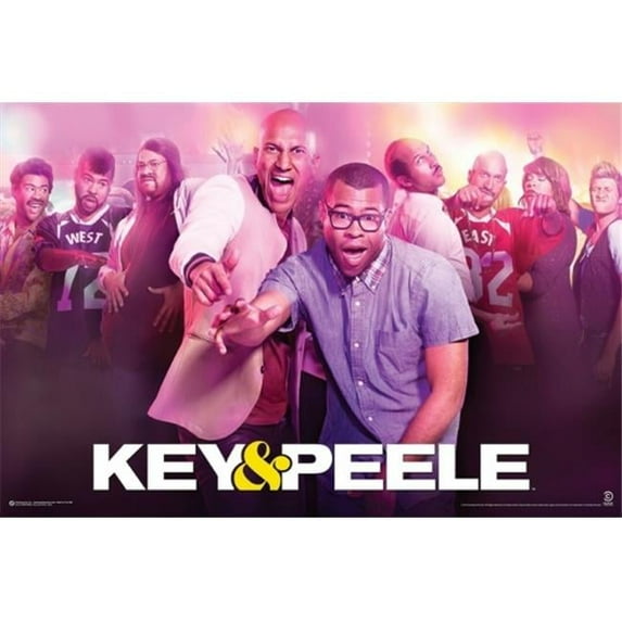 Posterazzi Key & Peele Poster Print - 24 x 36 in.