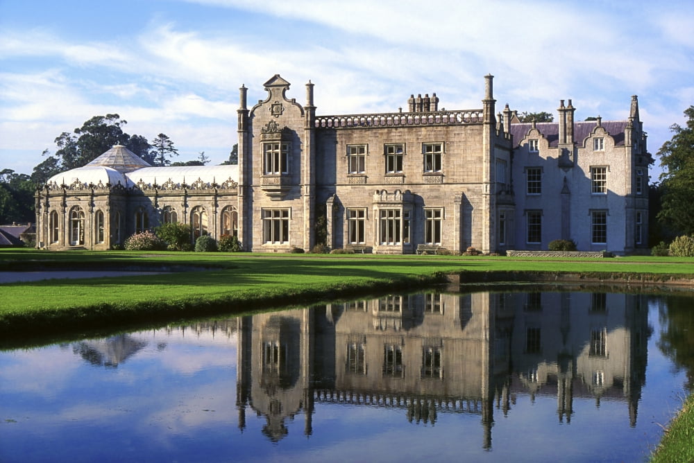 Posterazzi Kilruddery House And Gardens Co Wicklow Ireland Canvas Art - The Irish Image Collection  Design Pics (36 x 24)