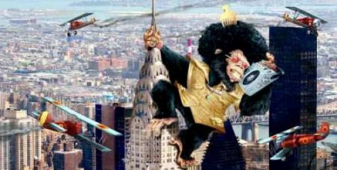 Posterazzi King Kong Canvas Art - A - Perez Alvez (24 x 48)