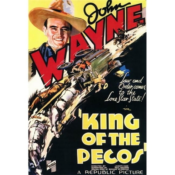 Posterazzi King of the Pecos Movie Poster - 27 x 40 in.
