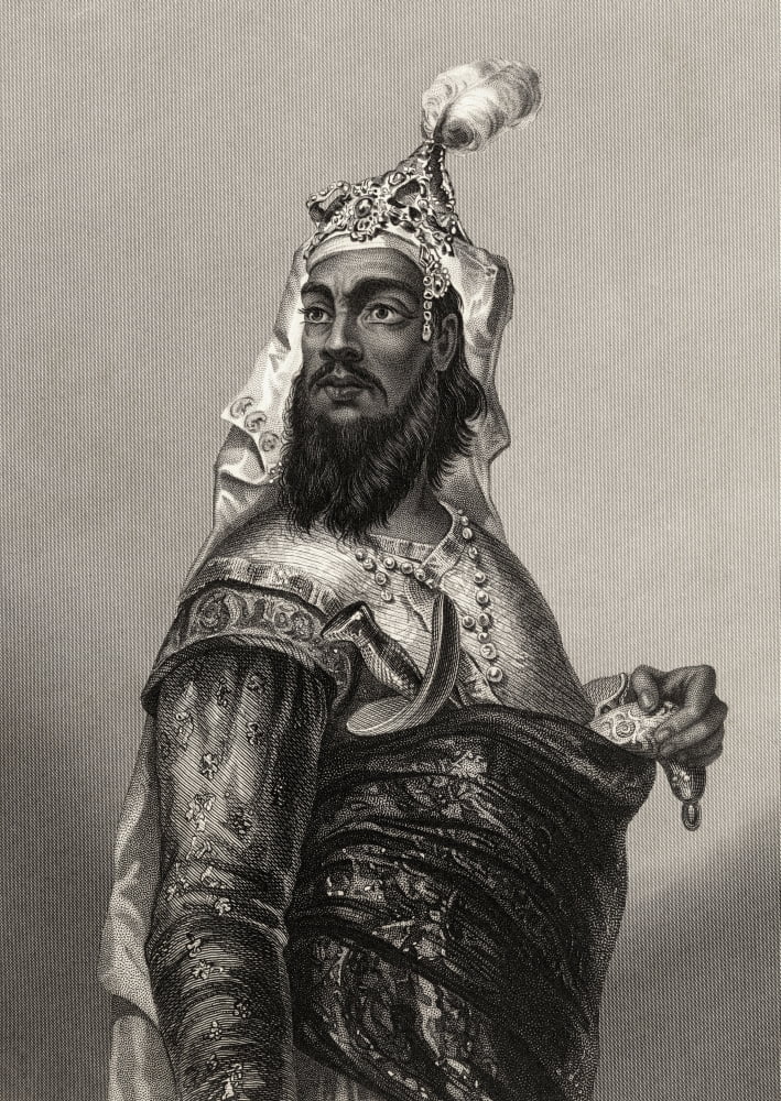 Posterazzi Kooer Singh Rebel Chieftan From The History Of The Indian Mutiny Published 1858 Canvas Art - Ken Welsh Design Pics (24 x 34)